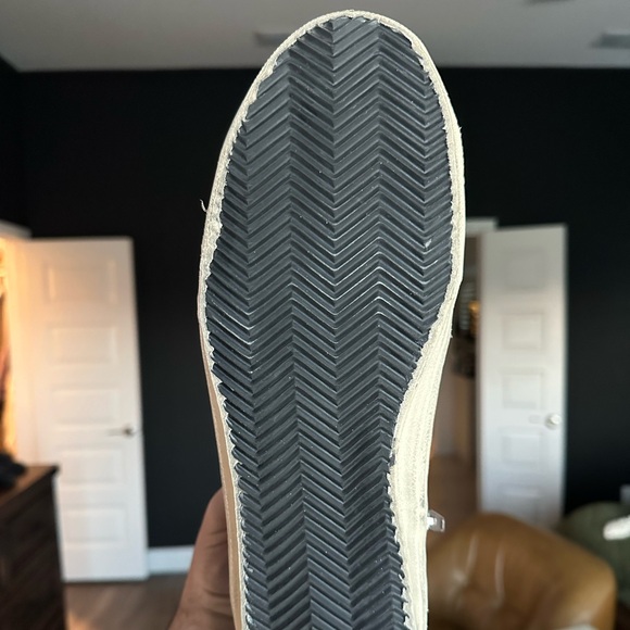 Golden Goose Men’s Slide Limited Edition in Green Suede and Black Canvas - Picture 2 of 5